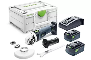 Festool accu-haakse slijper AGC 18-125 5,0 EBI-Plus