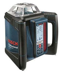 Bosch grl 500 hv rotatielaser + lr50 kof.