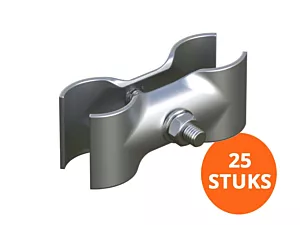 Heras bouwhekklem 42/42 standaard 25st.