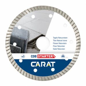 Carat diamantzaagblad CDB stater 125x22,23mm harde tegels