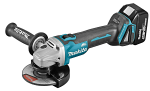 Makita dga506rtj 18 v haakse slijper 125 mm