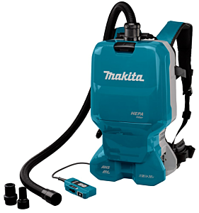 Makita rugstofzuiger DVC665ZU 2x18V