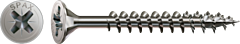 Spax schroef r.v.s. a2,  5,0 x 70 z 2 á 100 voldraad