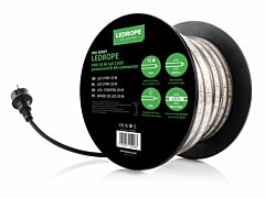 LEDROPE PRO lichtslang 20m + stroomkabel 1,5m 4000K